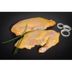 Suprême de poulet jaune a/peau a/manchon