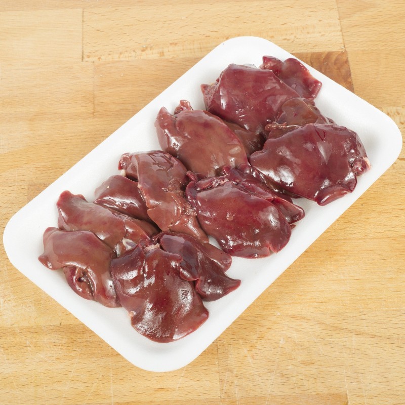 Foie de poulet surgelé
