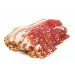 Lard fumé en tranches