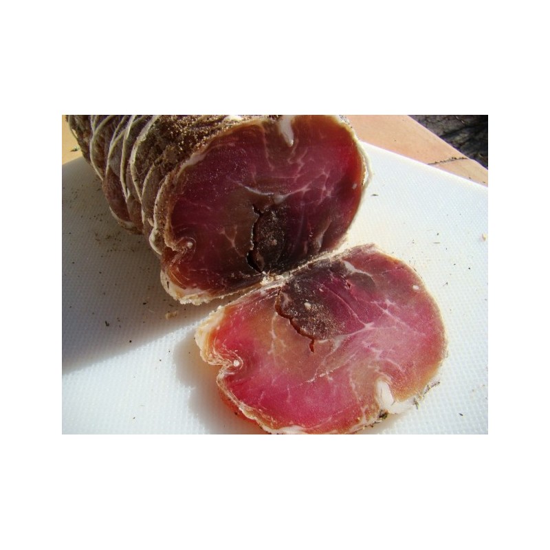 Faux-filet de porc séché maison au sel de Guérande