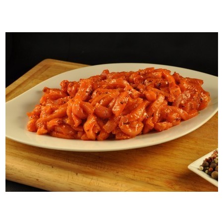 Émincé de boeuf mariné