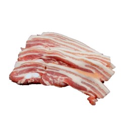 Lard frais au détail