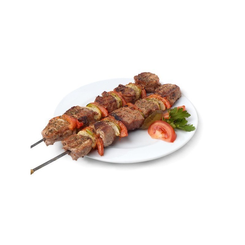 Brochette d'agneau mariné