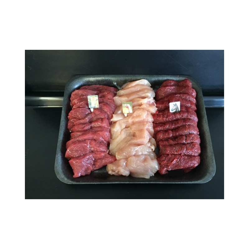 Fondue chinoise La trio fraîche""