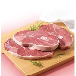 Tranche de gigot d'agneau surgelé