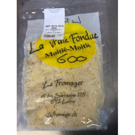 Fondue moitié-moitié Fribourgeoise