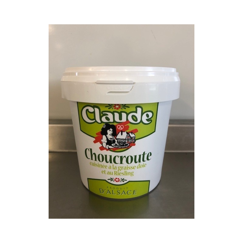 Choucroute d'Alsace cuite 480 gr.