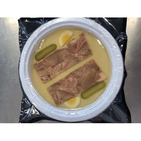 Assiette de gelée de ménage