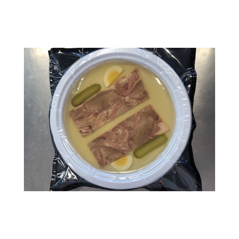 Assiette de gelée de ménage